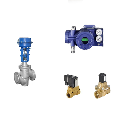 Válvula de control neumático chino con posicionador de válvulas Foxboro SRD960 original inteligente y válvula de solenoide Burkert