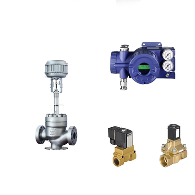 Válvula de control neumático chino con posicionador de válvulas Foxboro SRD960 original inteligente y válvula de solenoide Burkert