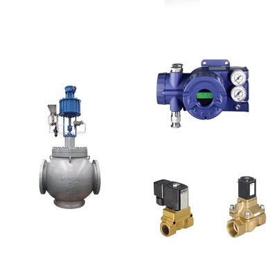 Válvula de control neumático chino con posicionador de válvulas Foxboro SRD960 original inteligente y válvula de solenoide Burkert