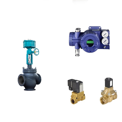 Válvula de control neumático chino con posicionador de válvulas Foxboro SRD960 original inteligente y válvula de solenoide Burkert