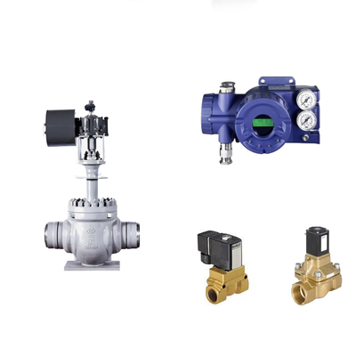 Válvula de control neumático chino con posicionador de válvulas Foxboro SRD960 original inteligente y válvula de solenoide Burkert