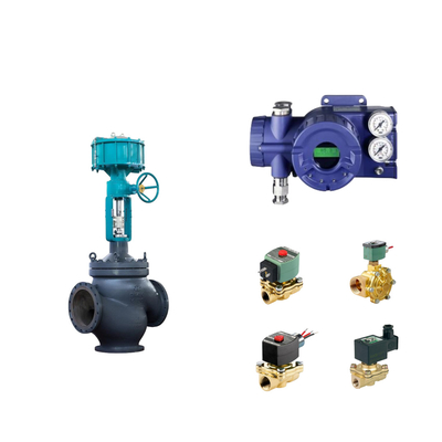 Válvula de control neumático china con posicionador de válvulas Foxboro SRD960 original inteligente y válvula de solenoide Asco