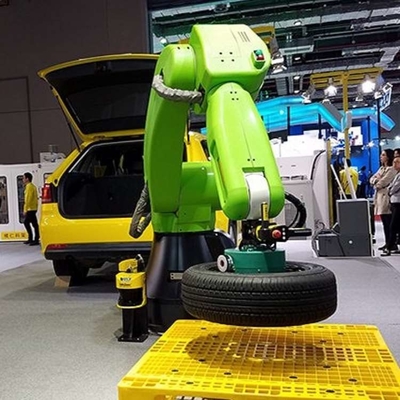 Cnc brazo robótico de 6 ejes Fanuc CR-4iA con CNGBS Robot Dress Pack para soldadura robótica colaborativa