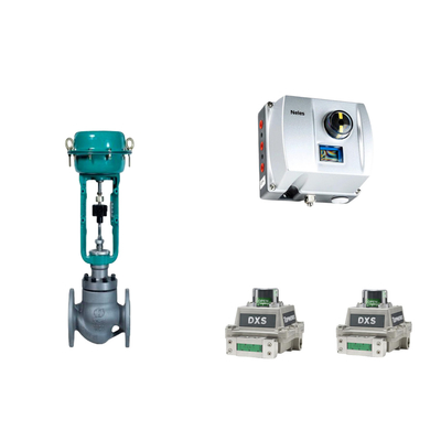 Válvula de control neumático chino con Neles ND9000 posicionador de válvula inteligente con EMERSON límite de conmutador