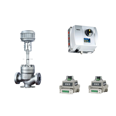 Válvula de control neumático chino con Neles ND9000 posicionador de válvula inteligente con EMERSON límite de conmutador