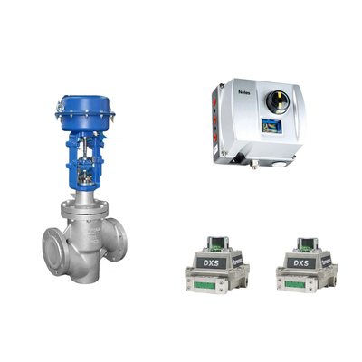 Válvula de control neumático chino con Neles ND9000 posicionador de válvula inteligente con EMERSON límite de conmutador