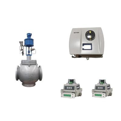 Válvula de control con Neles ND7000 posicionador de válvula inteligente con interruptor de límite EMERSON como proveedor de stock de válvulas