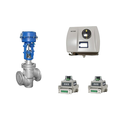 Válvula de control con Neles ND7000 posicionador de válvula inteligente con interruptor de límite EMERSON como proveedor de stock de válvulas