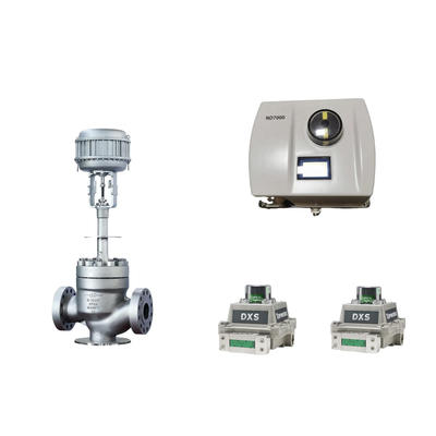 Válvula de control con Neles ND7000 posicionador de válvula inteligente con interruptor de límite EMERSON como proveedor de stock de válvulas