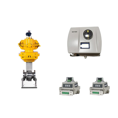 Válvula de control con Neles ND7000 posicionador de válvula inteligente con interruptor de límite EMERSON como proveedor de stock de válvulas