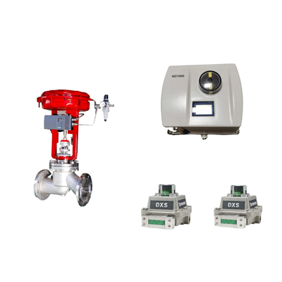 Válvula de control con Neles ND7000 posicionador de válvula inteligente con interruptor de límite EMERSON como proveedor de stock de válvulas