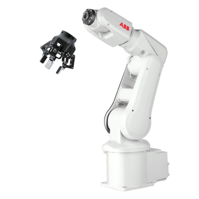 ABB IRB 120 6 Eje Brazo robótico industrial con agarre CNGBS para una producción flexible y compacta