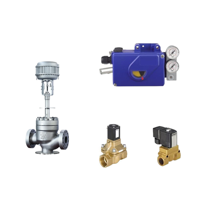 Válvula de control neumático chino con posicionador de válvula Foxboro SRI990 original inteligente y válvula de solenoide Burkert