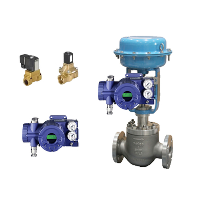 La valva de posición inteligente de FOXBORO SRD960 para la válvula de control neumático de bolas y la válvula de solenoide de Burkert