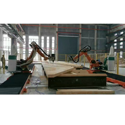 Robot FANUC con carga útil de 500 kg para el manejo de materiales como rieles de robot