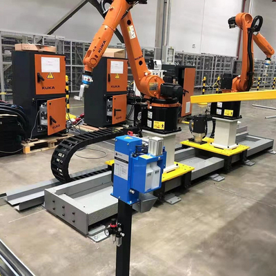 Robot FANUC con carga útil de 500 kg para el manejo de materiales como rieles de robot