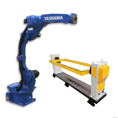 MOTOMAN GP12 Yaskawa brazo de robot de soldadura con posicionador CNGBS para equipos de soldadura OEM