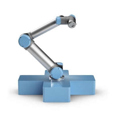 UR3 Cobot Robótico Universal con agarre como máquina de montaje para el montaje del motor