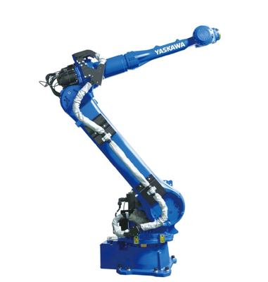Robot industrial GP35L de YASKAWA con carga útil de 35 kg como brazo robótico para manejo de materiales