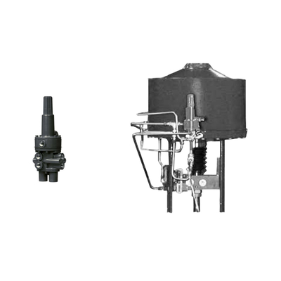 Válvula de control neumático chino con posicionador de válvula Samson 3730-3 y válvulas de viaje de detección de presión Fisher 377