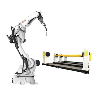 Robot de soldadura automático QJR6-1400H con posicionador de soldadura CNGBS para robot de soldadura inteligente