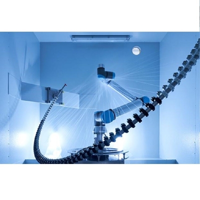 Brazo robótico colaborativo UR 10e de 6 Aixs Cobot con carga útil de 10 kg con cubierta de robot para soldadura