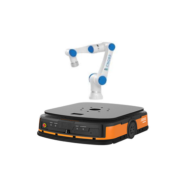 AGV Robot Q7-1500D Slam / Navegación de código QR con CNGBS Cobot Robot para el robot de manipulación de materiales