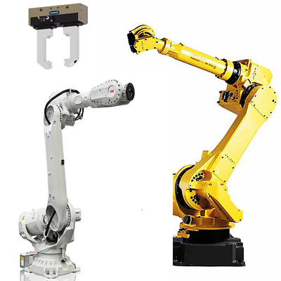 SCHUNK Robot de agarre para FANUC, IRB6700 y KR210 en una planta de la industria alimentaria