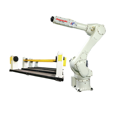 Kawasaki RS010N 6 Ejes brazo robótico con posicionador de soldadura CNGBS para el robot de soldadura