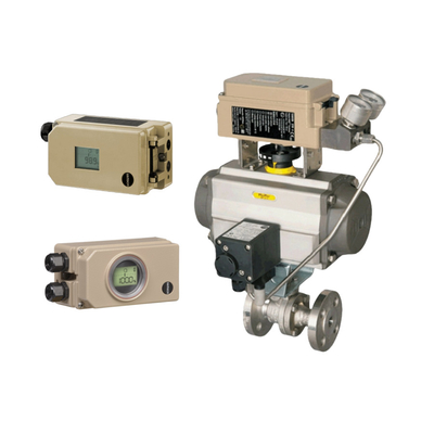 Válvula de control de flujo china con Samson 3730-3 posicionador electropneumático W / HART Comunicación para el controlador de válvula