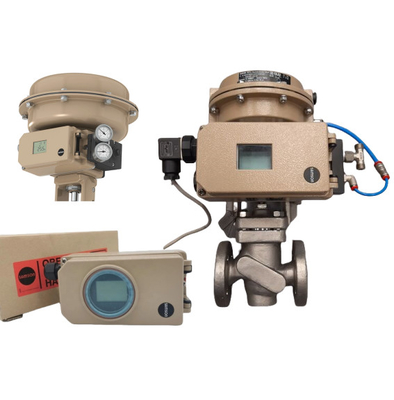 Samson 3730-3 Electropneumático posicionador ((HART) Wi/3277 Pneumático Diafragma Actuador Asamblea con válvula de control chino