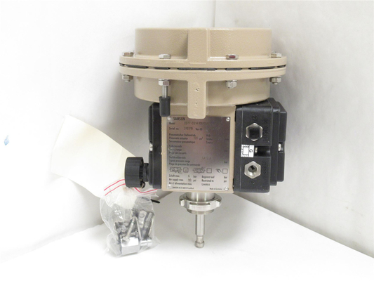 Samson 3730-3 Electropneumático posicionador ((HART) Wi/3277 Pneumático Diafragma Actuador Asamblea con válvula de control chino