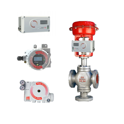 Valvas de control chinas con posicionador de válvulas Flowserve 3200MD Logix 420 Logix MD + 67cfr Regulador Asco Solenoide