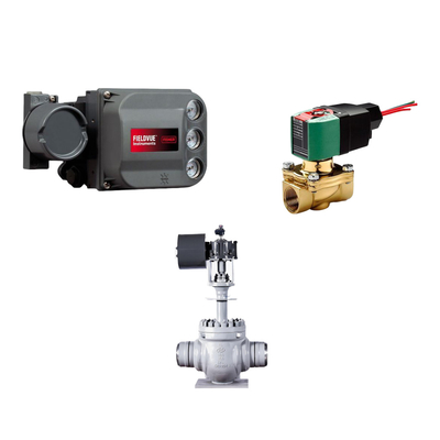 Válvula de control con HART 7 de acción única FISHER DVC6200 controlador de válvula digital