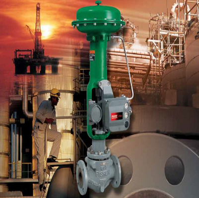 Control de la presión / flujo Deslizamiento con control de Fisher ET/EZ Y 657/667 Actuadores neumáticos DVC6200 posicionador de válvula