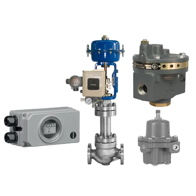 Válvula de control china con posicionador de válvula inteligente SAMSON 3730-1 y válvula de reducción de presión del filtro Fisher 67CFR