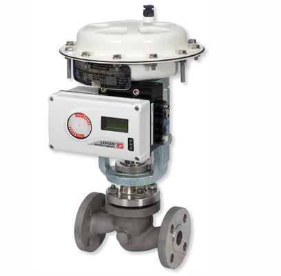 La fábrica de válvulas de control utiliza el posicionador de válvulas Flowserve Logix 520MD/521MD/522MD y el regulador Masoneilan78-40