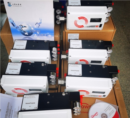 Válvula de control de latón con servidor de flujo Logix 510MD/510si-15 posicionador de válvula y Masoneilan 78-40 válvula reductora de presión