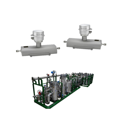 Gases de combustible para patines con Prolina Promass de alta precisión + Hauser