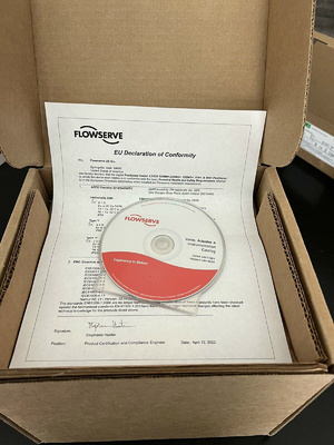Flowserve 520MD posicionador de válvula original y nuevo stock con válvula de control