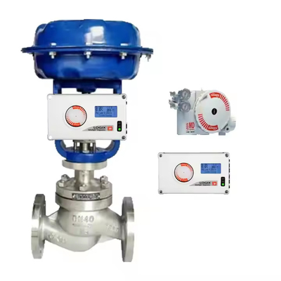 Nueva y original válvula de control electro neumático con posicionador de flujo Logix 3200MD 520MD PM5 posicionador de válvula