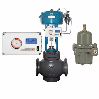 Nueva y original válvula de control electro neumático con posicionador de flujo Logix 3200MD 520MD PM5 posicionador de válvula
