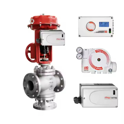 Nueva y original válvula de control electro neumático con posicionador de flujo Logix 3200MD 520MD PM5 posicionador de válvula