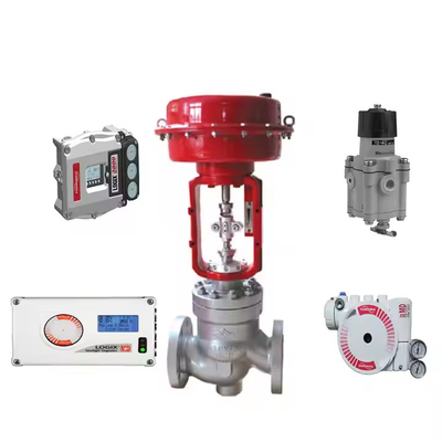 3200MD-14-D6-E-04-40-0G-0F Fábrica de válvulas de control neumático de China adopta el posicionador de válvulas Flowserve Logix 3200MD