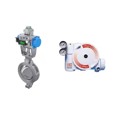 Fábrica china de válvulas de control de flujo neumático con Flowserve Logix 3200MD 520MD Posicionamiento de válvula digital industrial