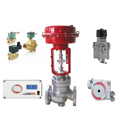 Válvula de accionamiento neumático china con servicio de flujo 3200MD posicionador digital HART