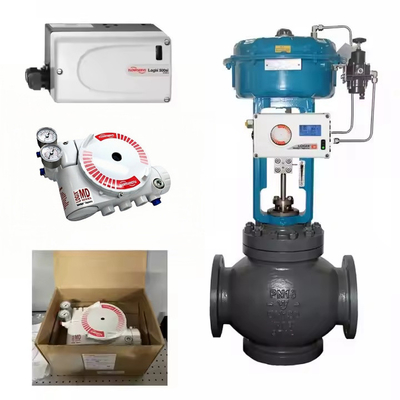 Endress+ Hauser Medidor de flujo electromagnético y posicionador de válvulas digitales Flowserve Logix 3200MD