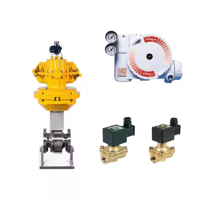 Alto nivel de precisión Flowserve Logix 3200MD Control Valve posicionador digital con válvula de solenoide