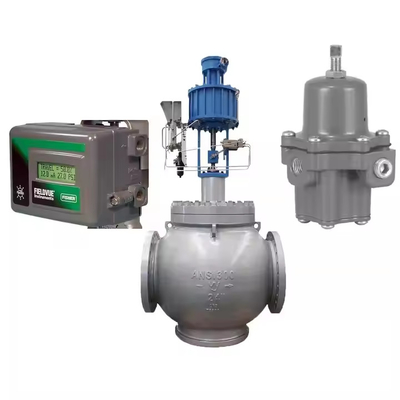 Fisher DVC2000 posicionador de válvula regulador de presión de acero inoxidable con válvula de control DN200 doméstico