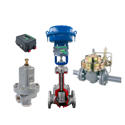 Fisher DVC2000 posicionador de válvula regulador de presión de acero inoxidable con válvula de control DN200 doméstico